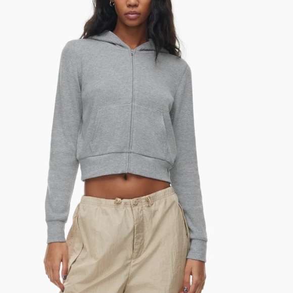 TNA - waffle hoodie - Picture 1 of 3